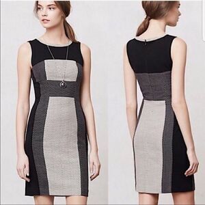 Anthropologie Yoana Baraschi Color Block Polka Dot Dress 2